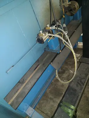 12" ITW WELDING AUTOMATION LATHE, WITH MILLER WELD CONTROLLER & MILLER XMT 304 SERIES ARC WELDER: YOBRO #24402