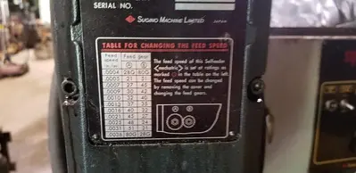 USED 1985 SUGINO MSPU-13