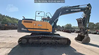 Used 2025 HYUNDAI HX210AL Crawler Excavators North Carolina US | National Equipment Dealers #1422228