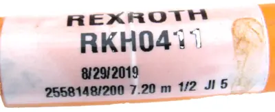 NEW REXROTH R911333885 CABLE RKH0411 7.20M