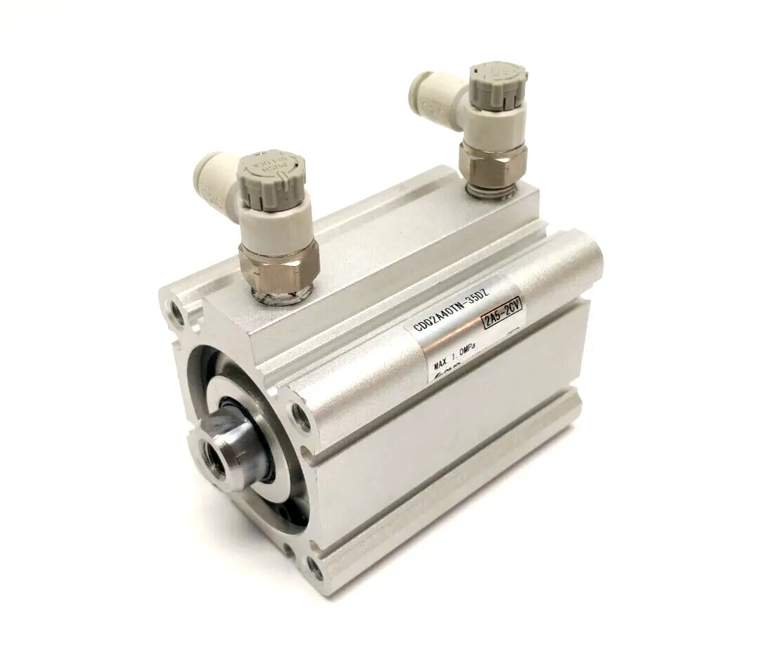 CDQ2A40TN-35DZ | SMC  Compact Pneumatic Cylinder 40mm Bore 35mm Stroke - New – Open box