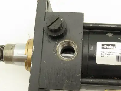Parker 2.50 2ALU33A Pneumatic Air Cylinder 2.5" Bore 2.5" Stroke 250PSI