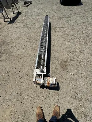 Conveyor, Screw, 6" X 10', Stainless Steel, 3/4 HP, #5880211