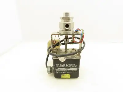 General Electric 71111 KVB Enertec CFDS Motorized Ball Valve 115VAC 150W 1/4"NPT