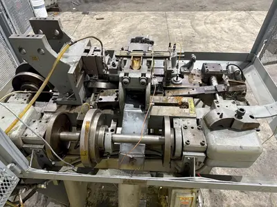 US BAIRD MODEL #RWI WIRE FORMING FOURSLIDE MACHINE: YOBRO #24437