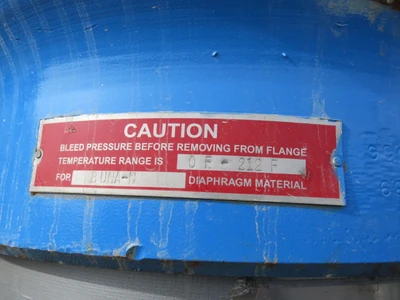 Abel model HMD-E-80-0500-ED-5100-489-01 Hydraulic Membrane Pump , Unused Spare Room
