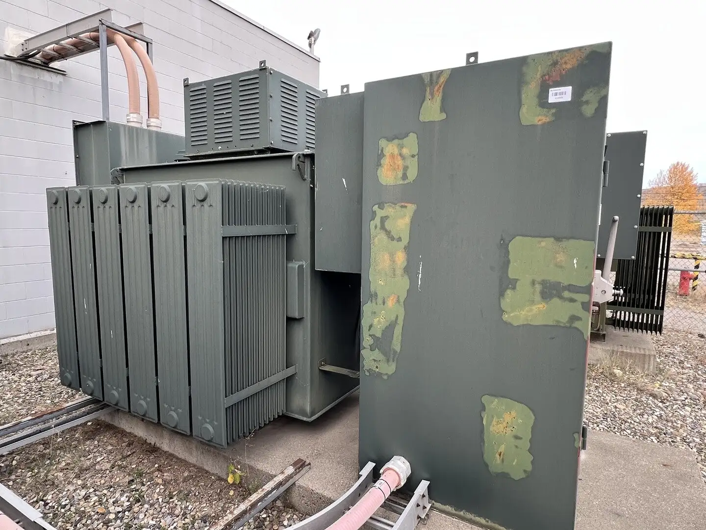 3000 kVA Oil-Filled ONAN/ONAF Transformer, HV. 13800, LV. 2400Y/1385