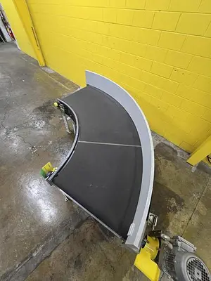 Used 2020 TRANSNORM BELTED CURVE CONVEYOR Belt Conveyors Wisconsin US | Packer City Sales #1297938