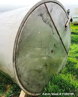 Used 2,400 Gallon Stainless Steel Single-Wall Storage Tank
