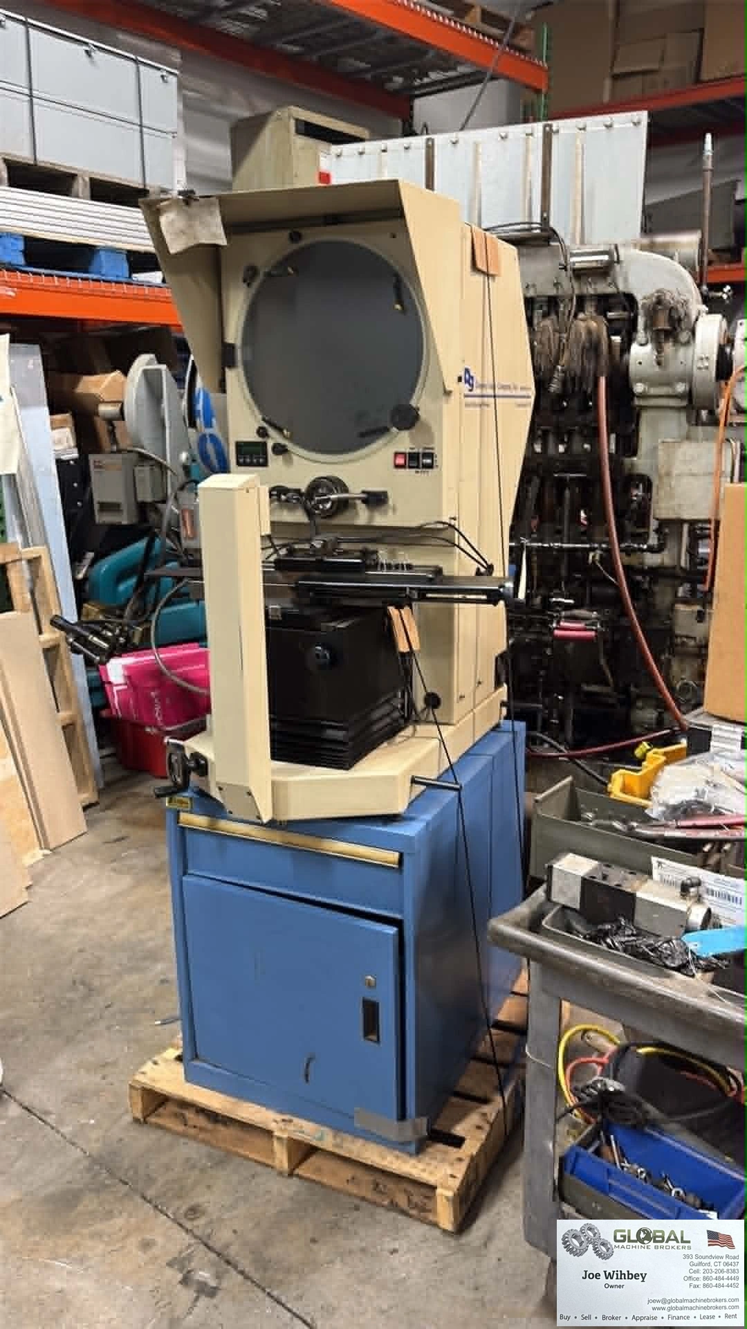 Dorsey Gage Metrology Model 16H Benchtop Optical Comparator 16"