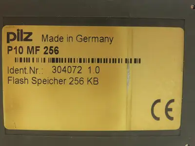 Pilz P10 MF PLC CPU Flash Card 256KB for Amada Rack System