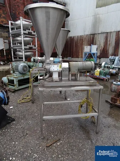 Used Waukesha 1.5" Waukesha Rotary Lobe Pump, Model 34, S/S Pumps Ohio US | Federal Equipment Company 9 #125868