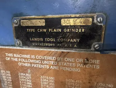 Used LANDIS CHW Universal Cylindrical Grinders Ohio US | G-2000, Inc. #1283649