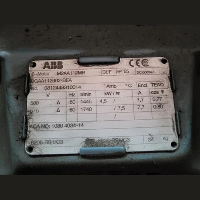 USED 2009 ATLAS COPCO GA315
