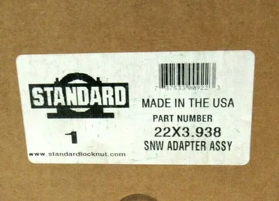 NEW STANDARD 22X3.938 ADAPTER ASSEMBLY 22X3938