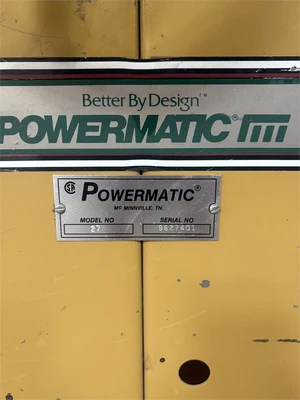 Used 1996 POWERMATIC "27" Shapers Texas US | MachineryMax #1314884