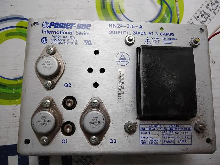 Used POWER ONE HN24-3.6-A Power Supplies Florida US | SMT Resource #484422
