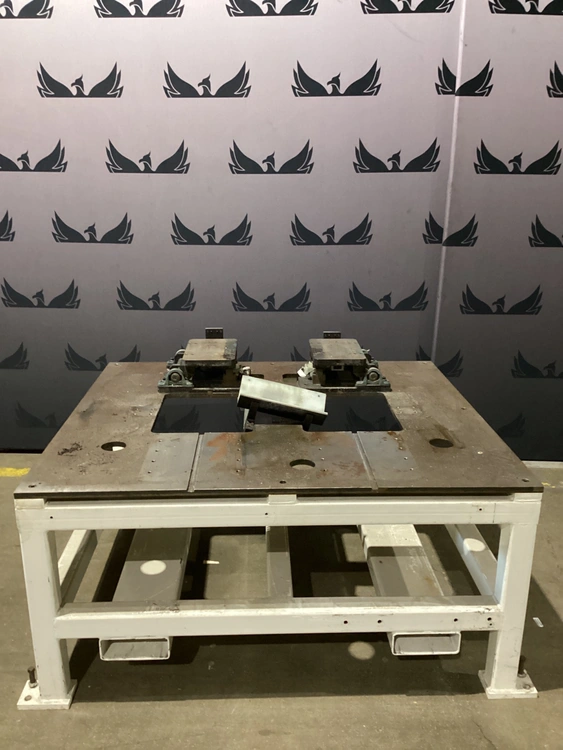 Used -- UNSPECIFIED -- Pneumatic Dual-Station Flip Fixture Table Robot Parts Michigan US | iGAM Industrial Marketplace #1494501
