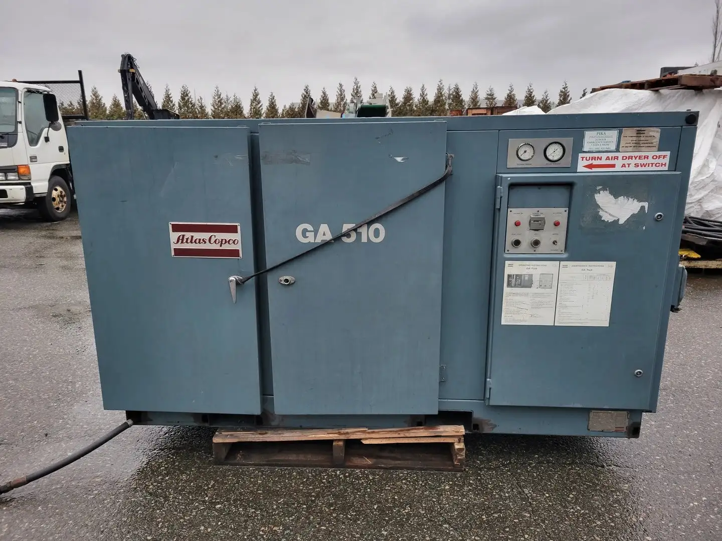 USED ATLAS COPCO GA 510