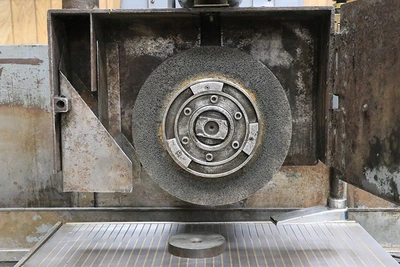 USED 1980 Okamoto ACCUGAR 124N, 1980, 3X AUTO FEEDS, AUTO IDF