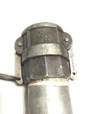 Ever-Tite 20-D Seal Fast Type D Cam and Groove Coupling 316 Stainless Steel
