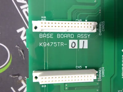 Yokogawa K9475TR-01 O2Mation AV550G Base Board Assembly Used