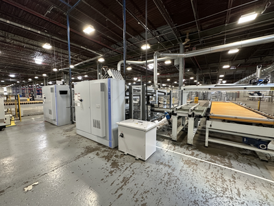 Weeke Models Optimat BST503 and BST507 CNC Through Feed Boring Line