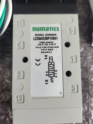 NEW ASCO NUMATICS L22IA452BP15K61