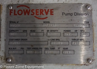 NEW FLOWSERVE 6HPX23A