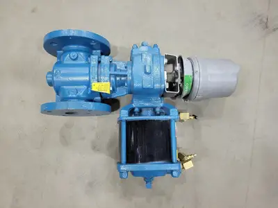PowerRac Cylinder Actuator w/ Mech. Switch & 2-1/2" Bonnet Gate Valve