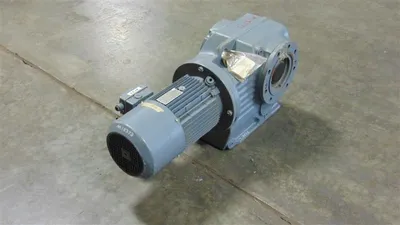 SEW Eurodrive KAZ97 DV112M4/BMG/HR/TH/IS3 Hollow Shaft Helical Gear Unit Used