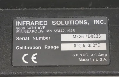 USED INFRARED SOLUTIONS MODEL: 535 IR SNAPSHOT INFRARED CAMERA