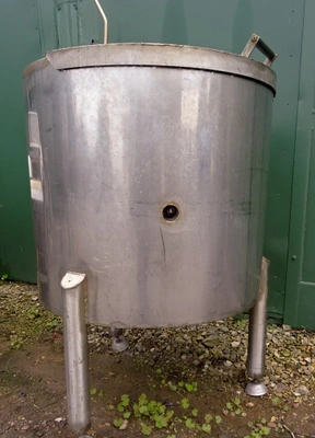 250L S/S Hemispherical Jktd Cooker Pan