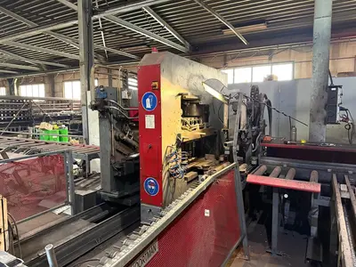 USED VOORTMAN V550A FLAT AND ANGLE PROCESSING MACHINE