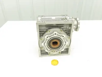 Jiangyin Guoliang NMRV 090 Worm Gearbox 25:1 Reducer 60 RPM Hollow Shaft