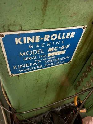 KINEFAC MC-5-F Thread Rollers | Global Machine Brokers, LLC (8)