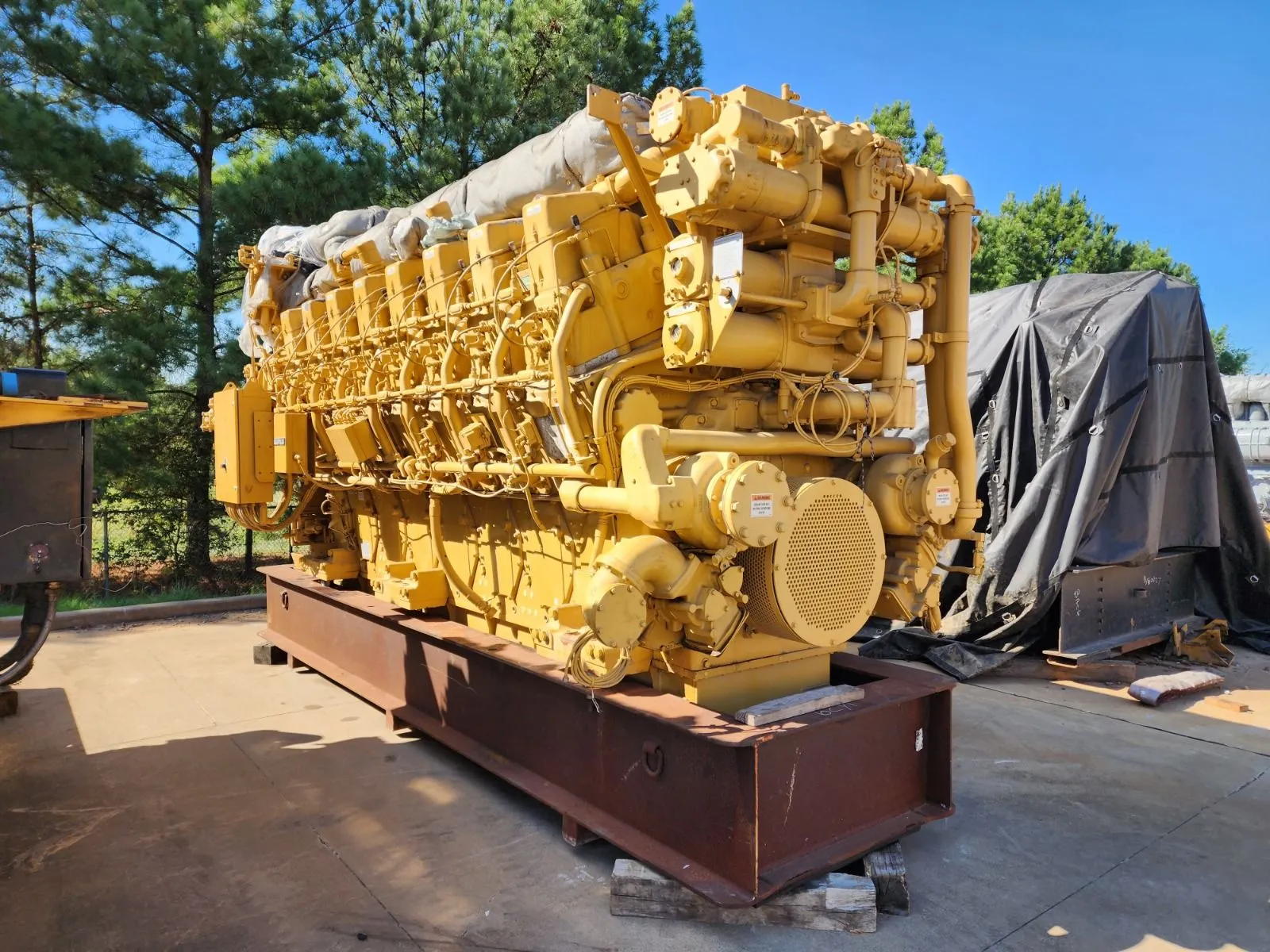 Caterpillar G3616 COMPLETE ENGINE CORE Natural Gas Compression Engine