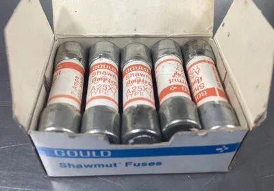 GOULD SHAWMUT A25X7 AMP-TRAP TYPE 1 FUSE 7A 250V (BOX of 10) 4E-25