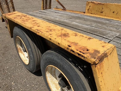 2002 Towmaster 18’ Tandem Axle Tilt Trailer