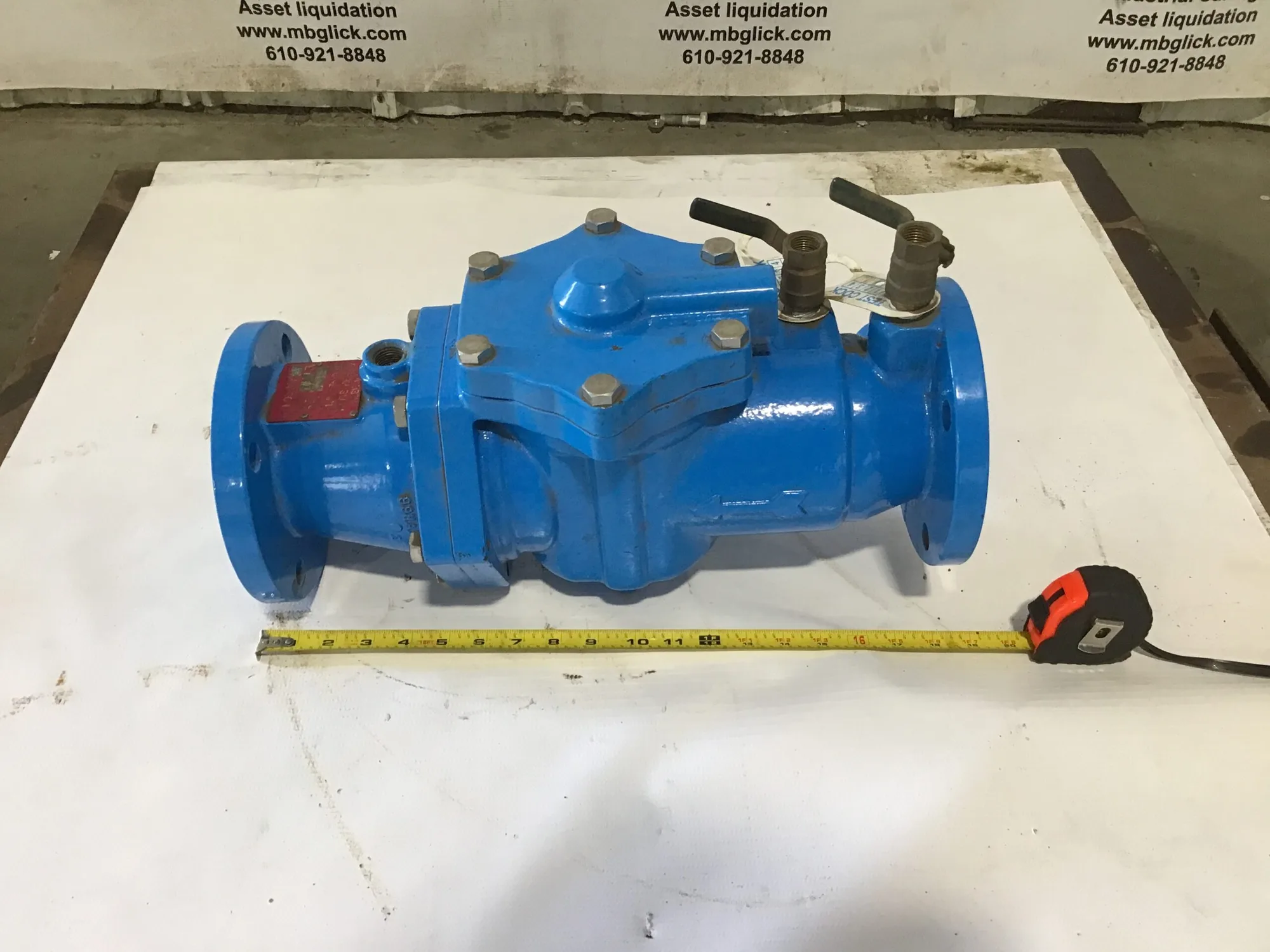 Watts 007 Cast Iron Double Check Valve Backflow Preventer Assembly Size 3″