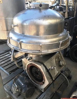 Alfa-Laval SRPX 417 HGV-14CH oil purifier, 316SS.