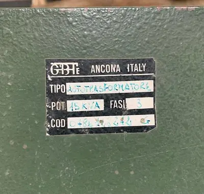 GBTE Transformer 230/380/460 15Kva 3ph (101749)