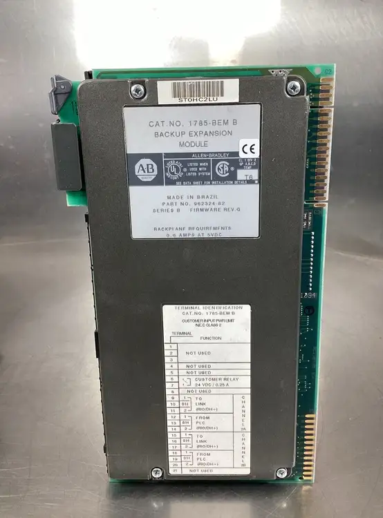 Used Allen-Bradley 1785-BEM B PLC Processors | Palmetto Automation #1152386