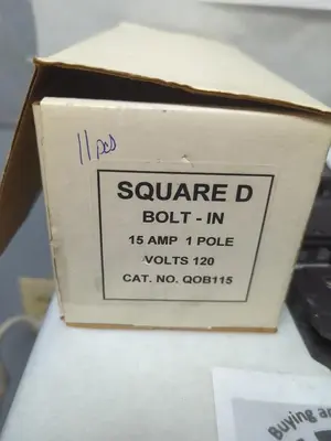 Used SQUARE D QOB115 Switchgears Ohio US | Surplus Asset Holdings #1185432