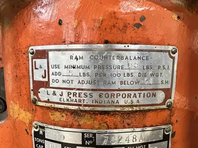 USED 1978 L AND J L AND J 80 PRESS