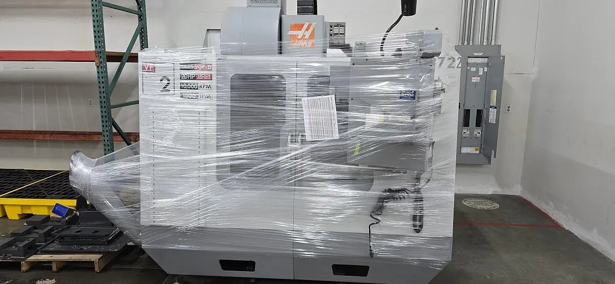 2006 Haas VF-2D WIPS Renishaw Tool & Part Probe, Wired for 4th Axis, Macros, Programmable Coolant, 10k rpm Spindle, High-Speed Machining