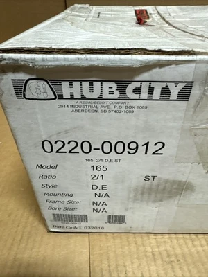 NEW Hub City 0220-00912