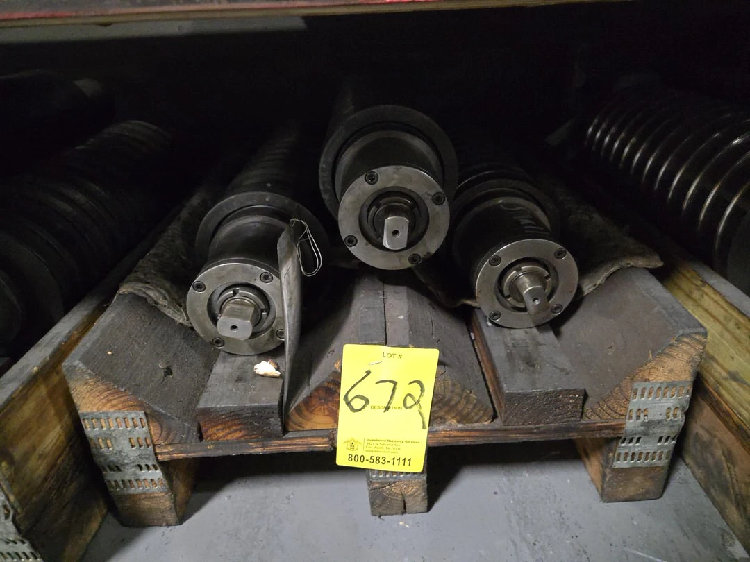 (3) Superfine OD Grind Drum Spindle