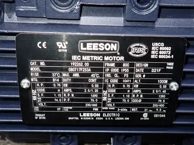 USED LEESON C80T17FZ53A