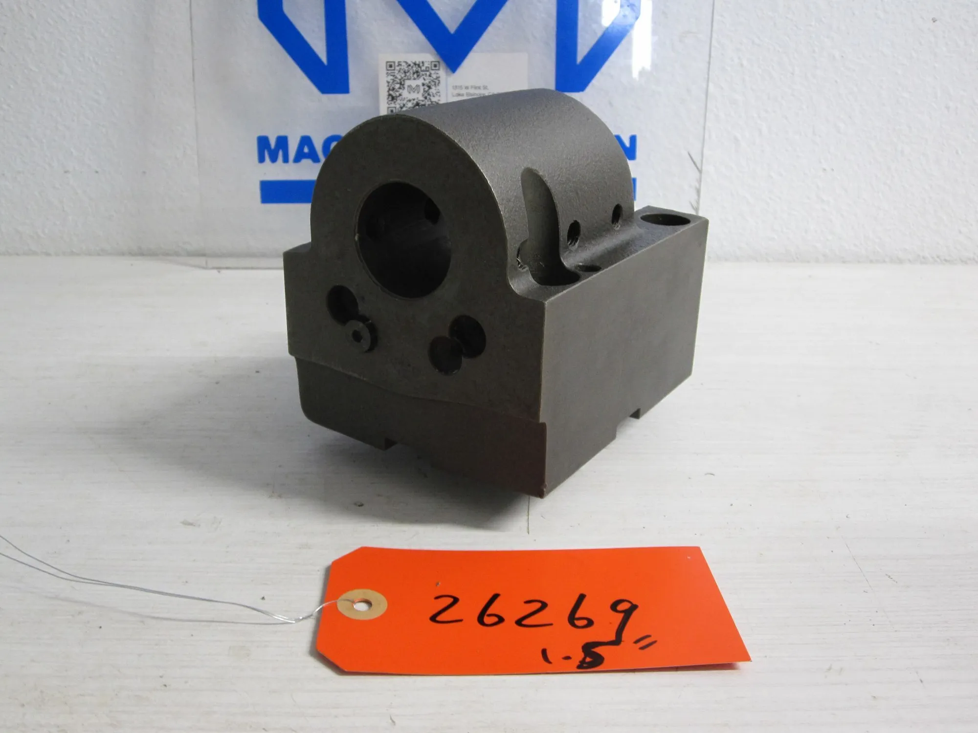 BMT60 94 x 84 mm Boring Bar Holder Static DMG Mori Seiki 1.5" Boring Bars